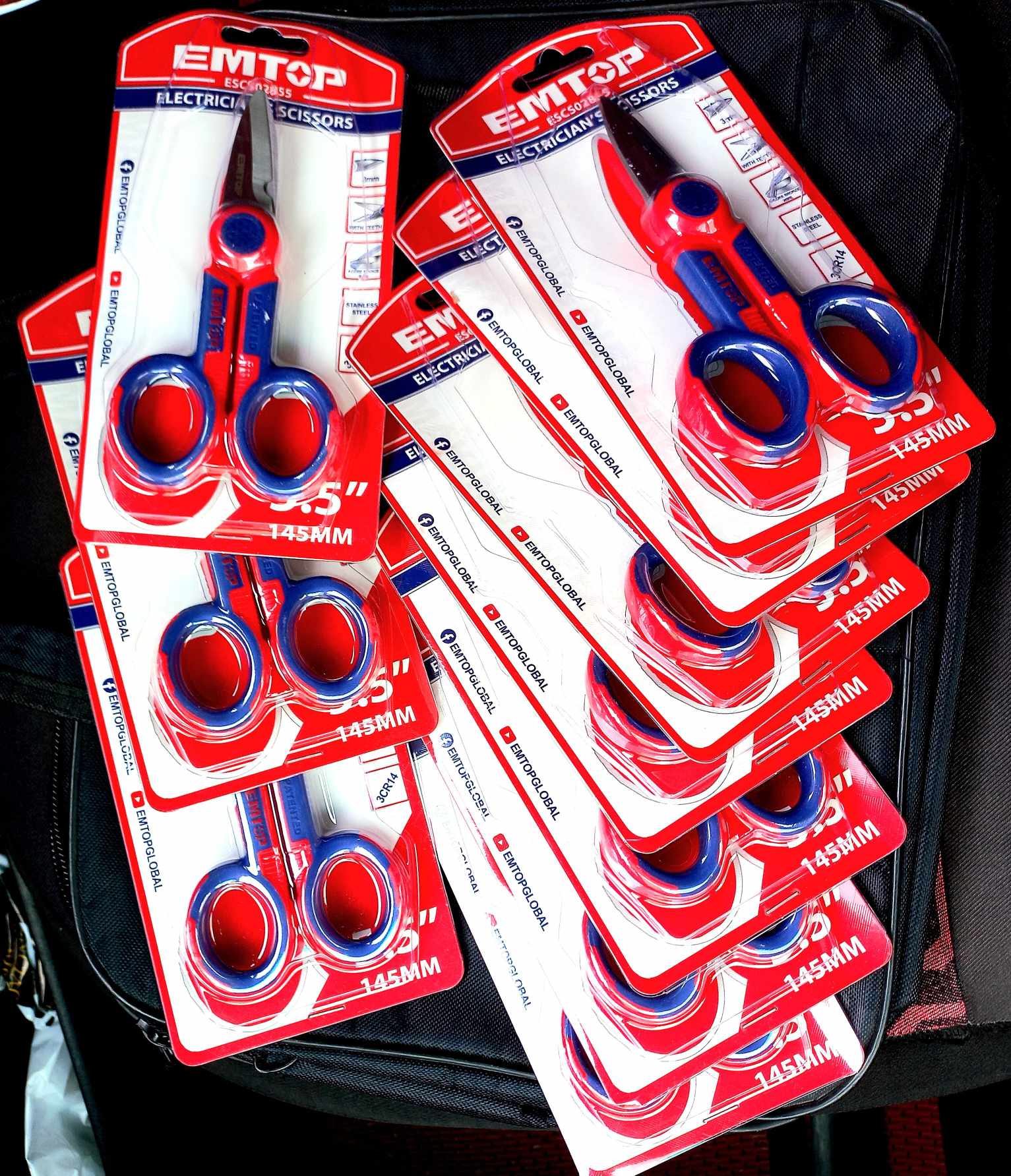 Ciseaux EMTOP de haute qualité très fiable pour la coupe des fibres – Image 3